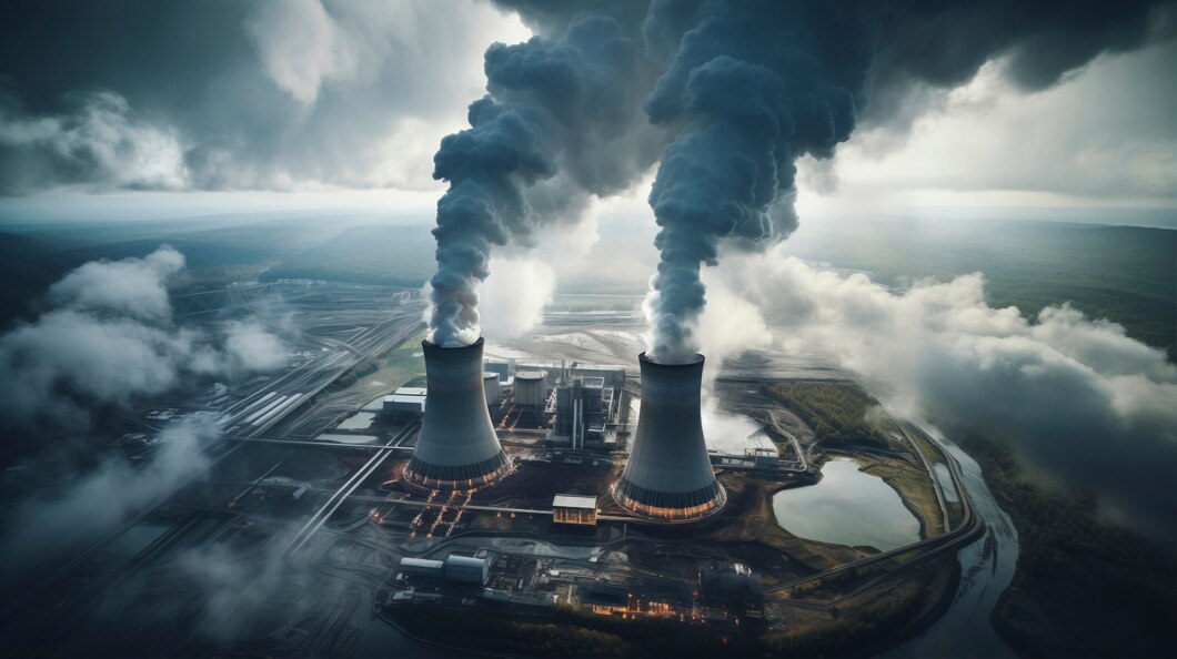 view-nuclear-power-plant-with-towers-letting-out-steam-from-process_23-2150957678